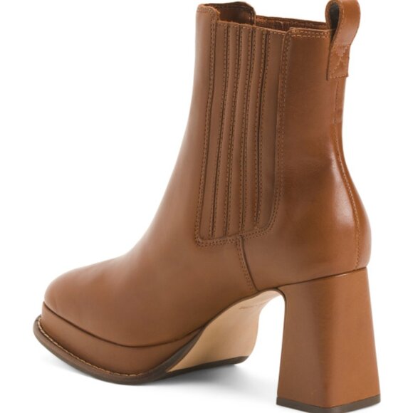 NEW BERNARDO Made In Brazil Leather Nicola Dress Booties FOR WOMEN 1065tn - Picture 2 of 3